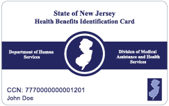 NJ Health Benefit ID Card