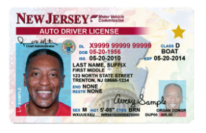 Sample NJ Driver License-PNG